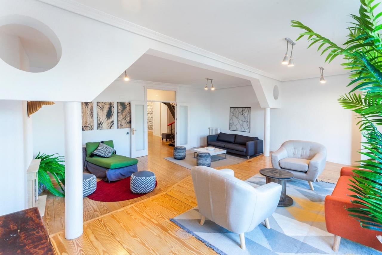Apartamento Gran Via Terrace En Madrid Extérieur photo
