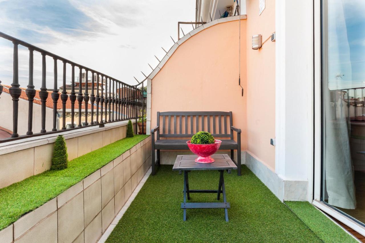 Apartamento Gran Via Terrace En Madrid Extérieur photo