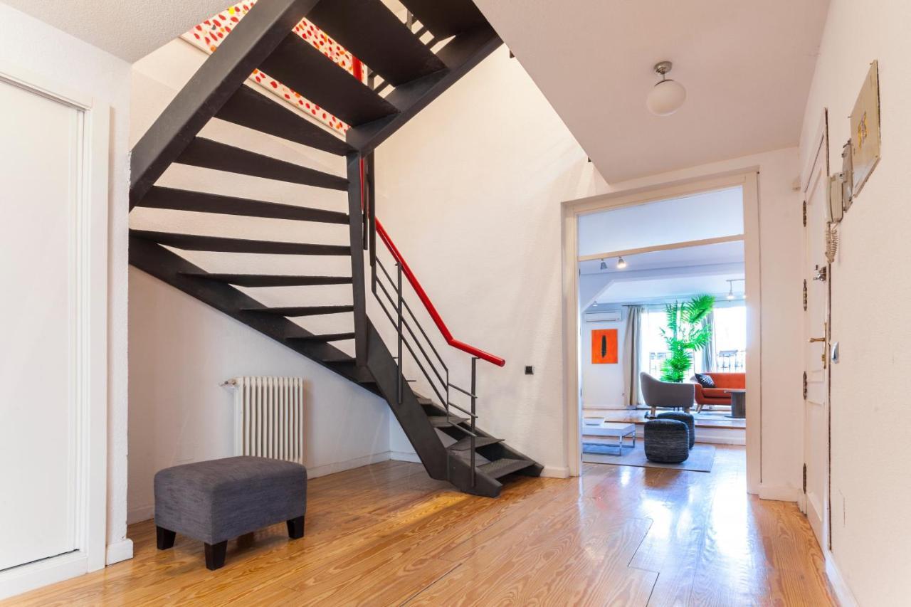 Apartamento Gran Via Terrace En Madrid Extérieur photo