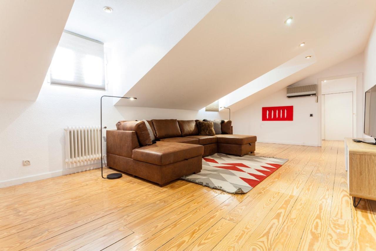 Apartamento Gran Via Terrace En Madrid Extérieur photo