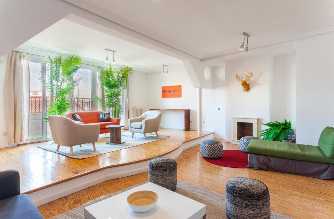 Apartamento Gran Via Terrace En Madrid Extérieur photo